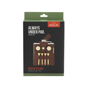 Golfer's Flask and Accessory Set - Foster & Rye