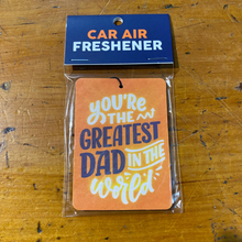 Load image into Gallery viewer, Father&#39;s Day Air Freshener - Assorted Designs