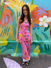 Load image into Gallery viewer, Greek Island Pink Strapless Top &amp; Pant Set - By Frankie