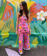 Load image into Gallery viewer, Greek Island Pink Strapless Top &amp; Pant Set - By Frankie