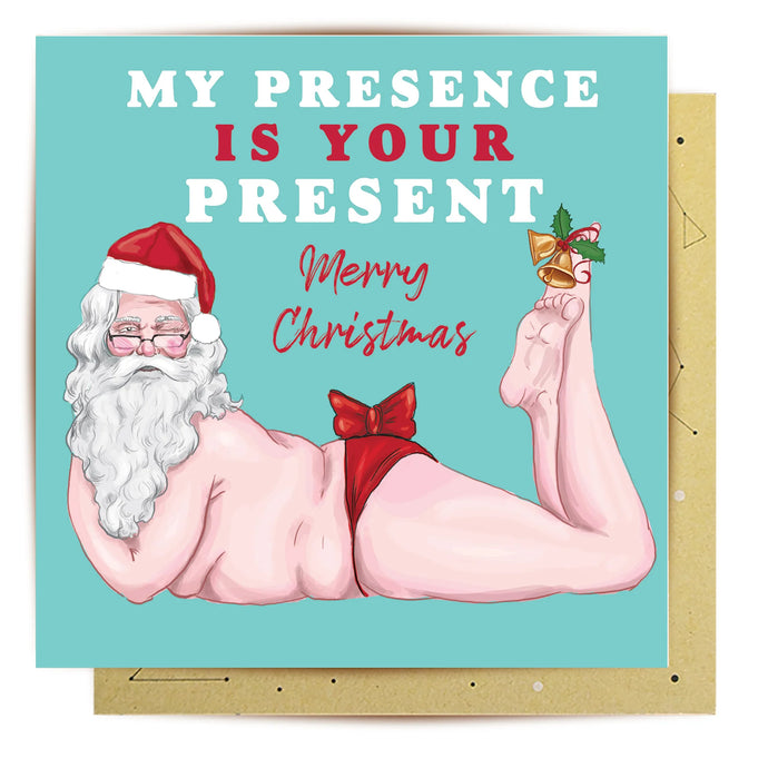 'All I Want Santa' Greeting Card