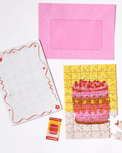 'Sweet Birthday' Greeting Card Puzzle