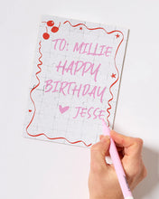 Load image into Gallery viewer, &#39;Sweet Birthday&#39; Greeting Card Puzzle