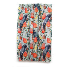 Load image into Gallery viewer, Grey Cockatoo Banksia Modal Silk Scarf