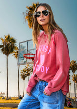 Load image into Gallery viewer, Red &#39;Howdy Cowboy&#39; Vintage Wash Sweat - Hammill &amp; Co