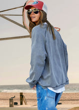 Load image into Gallery viewer, Washed Black &#39;Howdy Cowboy&#39; Vintage Sweat - Hammill &amp; Co