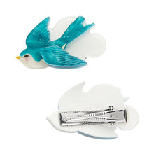 Load image into Gallery viewer, Graceful Swallow Hair Clips Set - Erstwilder x Fleur Harris