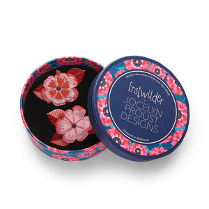 Halcyon Hibiscus Hair Clips Set - 2 Piece - Erstwilder x Jocelyn Proust