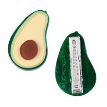Load image into Gallery viewer, Avocado Affair Hair Clips Set - Erstwilder In Praise Of Veg