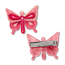 Load image into Gallery viewer, Kali’s Ritjinguthinha (Butterfly) 2 piece Hair Clips Set - Erstwilder x Brooke Sutton