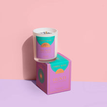 Load image into Gallery viewer, Hunti Camellia + Lotus Blossom Crystal Mini Candle