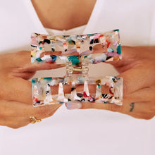 Load image into Gallery viewer, Gemstone Jumbo Tamed Hair Claw