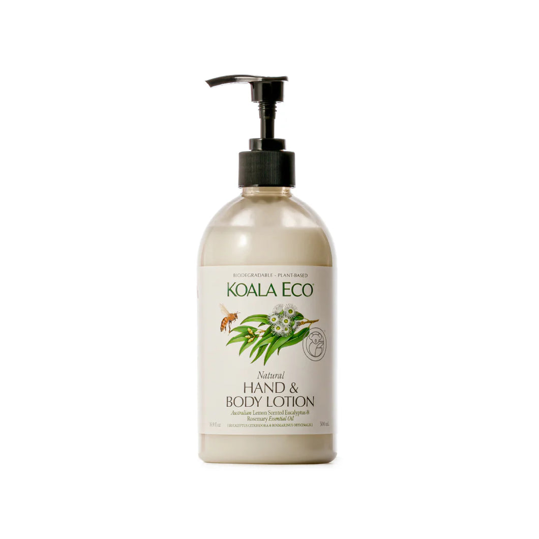 500ml Hand & Body Lotion - Koala Eco