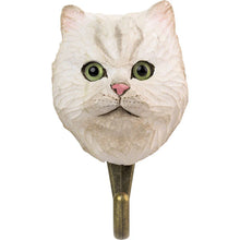 Load image into Gallery viewer, Persian Cat Hook - Wildlife Garden