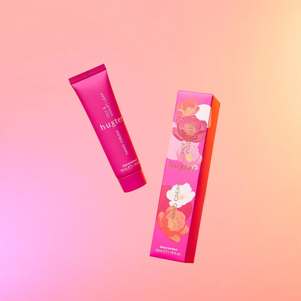Lily & Violet Leaf Boxed Hand Cream 35ml