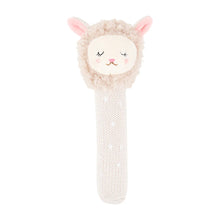 Load image into Gallery viewer, Lamb Knit Hand Rattle