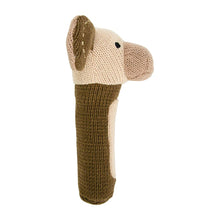 Load image into Gallery viewer, Puppy Knit Hand Rattle