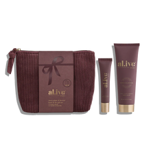 Load image into Gallery viewer, Sweet Plum &amp; Berries Hand &amp; Lip Gift Set - al.ive body