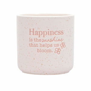 'Happiness' Positive Pot Planter