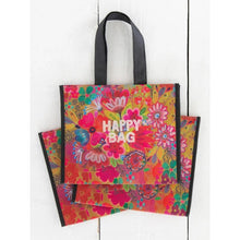 Load image into Gallery viewer, Medium 'Happy Bag' Olive Floral