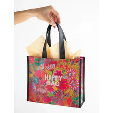 Load image into Gallery viewer, Medium 'Happy Bag' Olive Floral