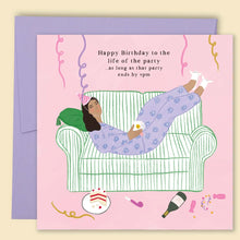 Load image into Gallery viewer, 'Happy Birthday To The Life Of The Party' Card