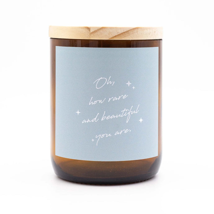 'How Rare...' Happy Days Candle – Commonfolk Collective