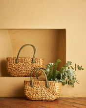 Load image into Gallery viewer, Small Forest Green Harvest Basket - Robert Gordon