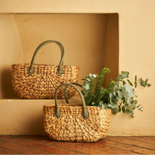 Load image into Gallery viewer, Large Forest Green Harvest Basket - Robert Gordon