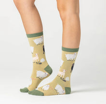 Load image into Gallery viewer, 'Have You Any Wool?' Sheep Socks - Womens