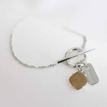Load image into Gallery viewer, Herkimer Quartz Healing Bracelet in Silver