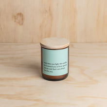 Load image into Gallery viewer, &#39;Always Here For You&#39; Heartfelt Quote Candle - Commonfolk Collective