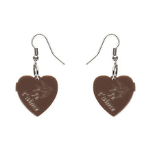 Load image into Gallery viewer, Heart of Caché Drop Earrings - Erstwilder Paris Holiday