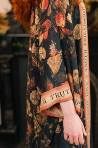'Heart Of Gold' Opera Duster Kimono Robe - Market of Stars
