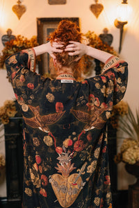 'Heart Of Gold' Opera Duster Kimono Robe - Market of Stars