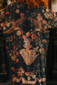 'Heart Of Gold' Opera Duster Kimono Robe - Market of Stars