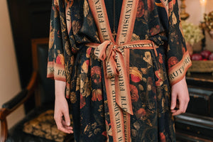 'Heart Of Gold' Opera Duster Kimono Robe - Market of Stars
