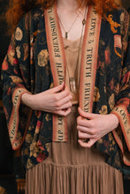 Load image into Gallery viewer, &#39;Heart Of Gold&#39; Pixie Duster Cropped Kimono - Market of Stars