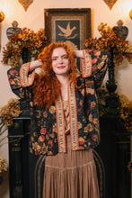 Load image into Gallery viewer, &#39;Heart Of Gold&#39; Pixie Duster Cropped Kimono - Market of Stars
