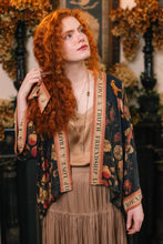 Load image into Gallery viewer, &#39;Heart Of Gold&#39; Pixie Duster Cropped Kimono - Market of Stars