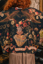 Load image into Gallery viewer, &#39;Heart Of Gold&#39; Pixie Duster Cropped Kimono - Market of Stars