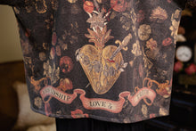 Load image into Gallery viewer, 'Heart of Gold' Fleece Cottage Cardigan Jacket - Market of Stars