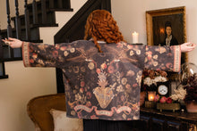 Load image into Gallery viewer, 'Heart of Gold' Fleece Cottage Cardigan Jacket - Market of Stars
