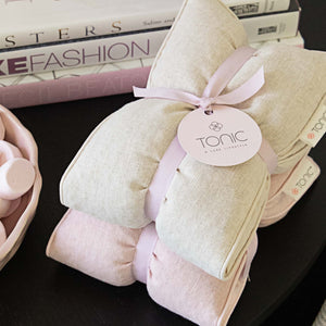 Blush Linen Heat Pillow - Restore Blend