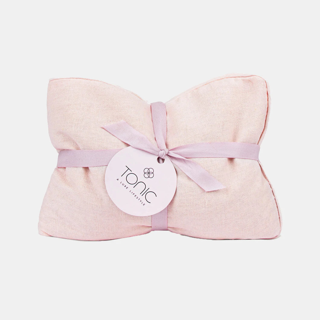 Blush Linen Heat Pillow - Restore Blend