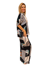 Load image into Gallery viewer, Black Helen of Troy Horse Print Pants