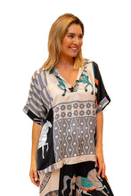 Load image into Gallery viewer, Black Helen of Troy Horse Print Shirt