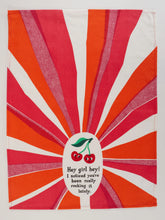 Load image into Gallery viewer, &#39;Hey Girl Hey! I Noticed You&#39;ve Been Really Rocking It Lately&#39; Tea Towel