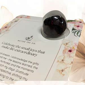 Hibiscus Flower Blooming Tea Affirmation Gift Card - Better Tea Co.