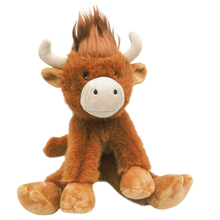 Load image into Gallery viewer, 23cm Highland Cow Plush Toy